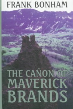 The cañon of maverick brands a western trio  Cover Image